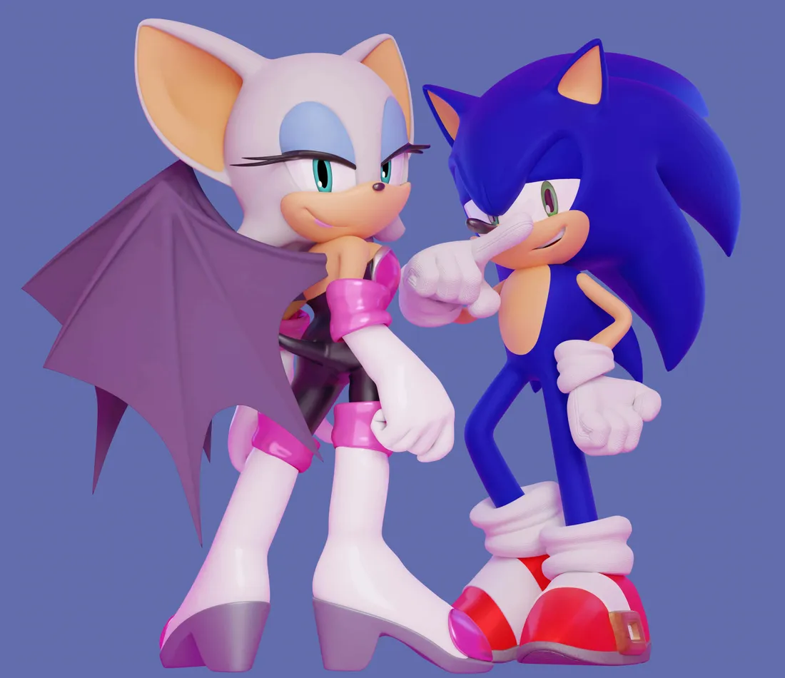 Sonic And Rouge