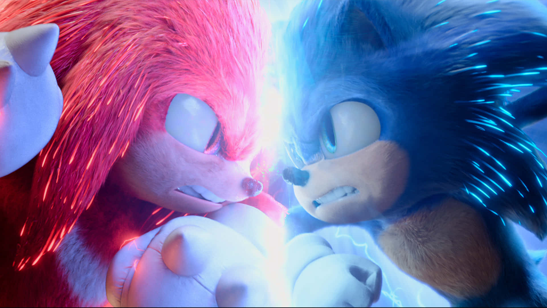 Sonic Characters, red hedgehog, blue hedgehog, Full HD Desktop Wallpaper