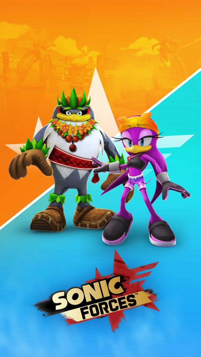 Sonic Forces Speed Battle, Sonic Forces, orange, SD Phone Wallpaper