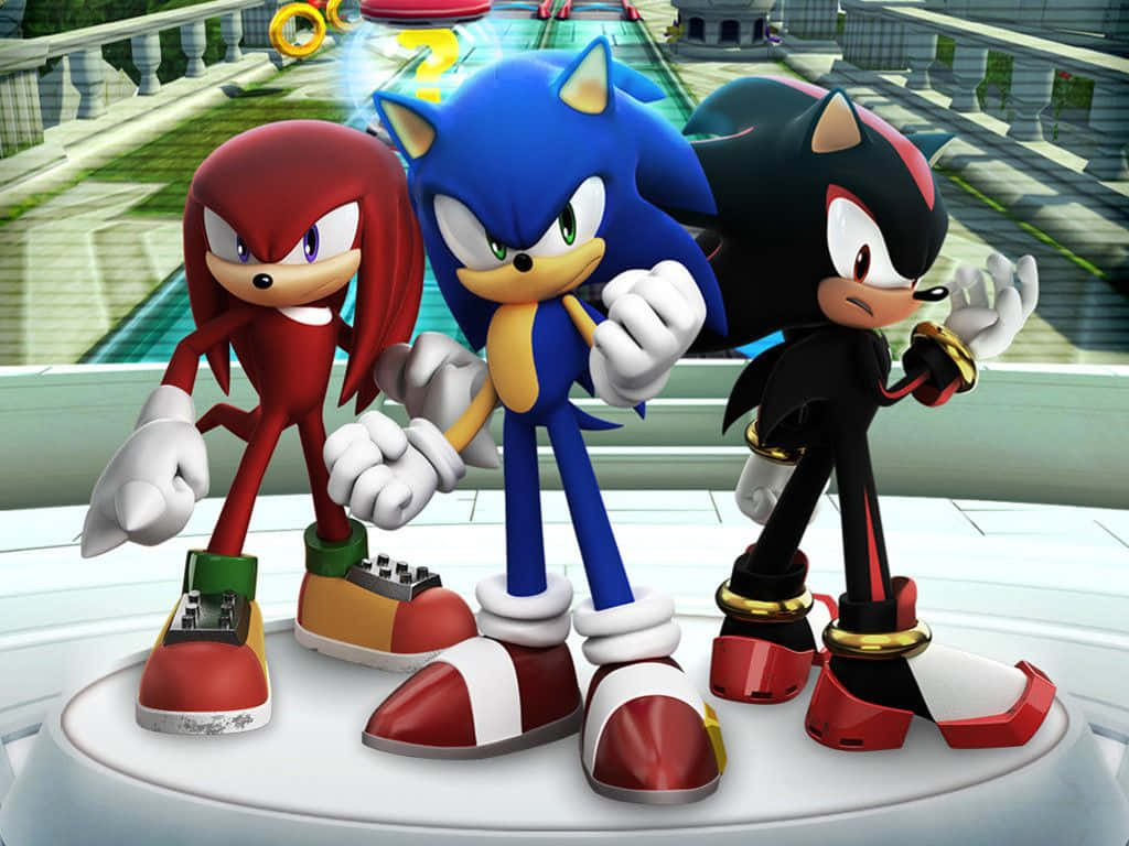 Sonic Forces Speed Battle, Sonic Forces, hedgehog, SD Desktop Wallpaper