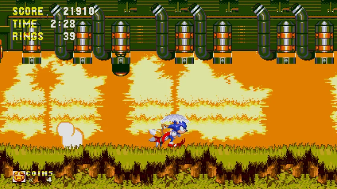 Sonic Oil Ocean Zone
