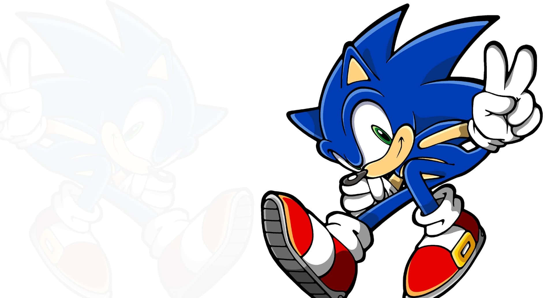 Sonic the Hedgehog, classic blue, 4K, Full HD Desktop Wallpaper