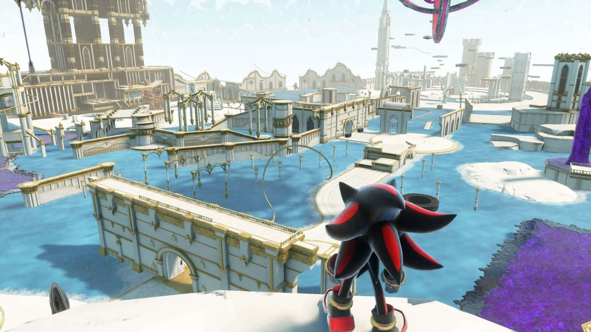 Shadow Generations, Sonic X, black hedgehog, Full HD Desktop Wallpaper