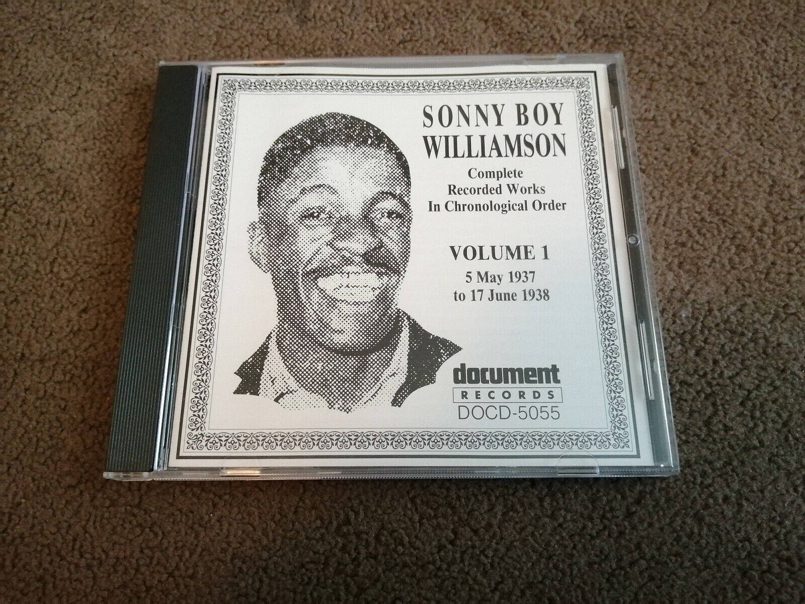 Sonny Boy Williamson II, Volume 1, vintage CD case, HD Desktop Wallpaper