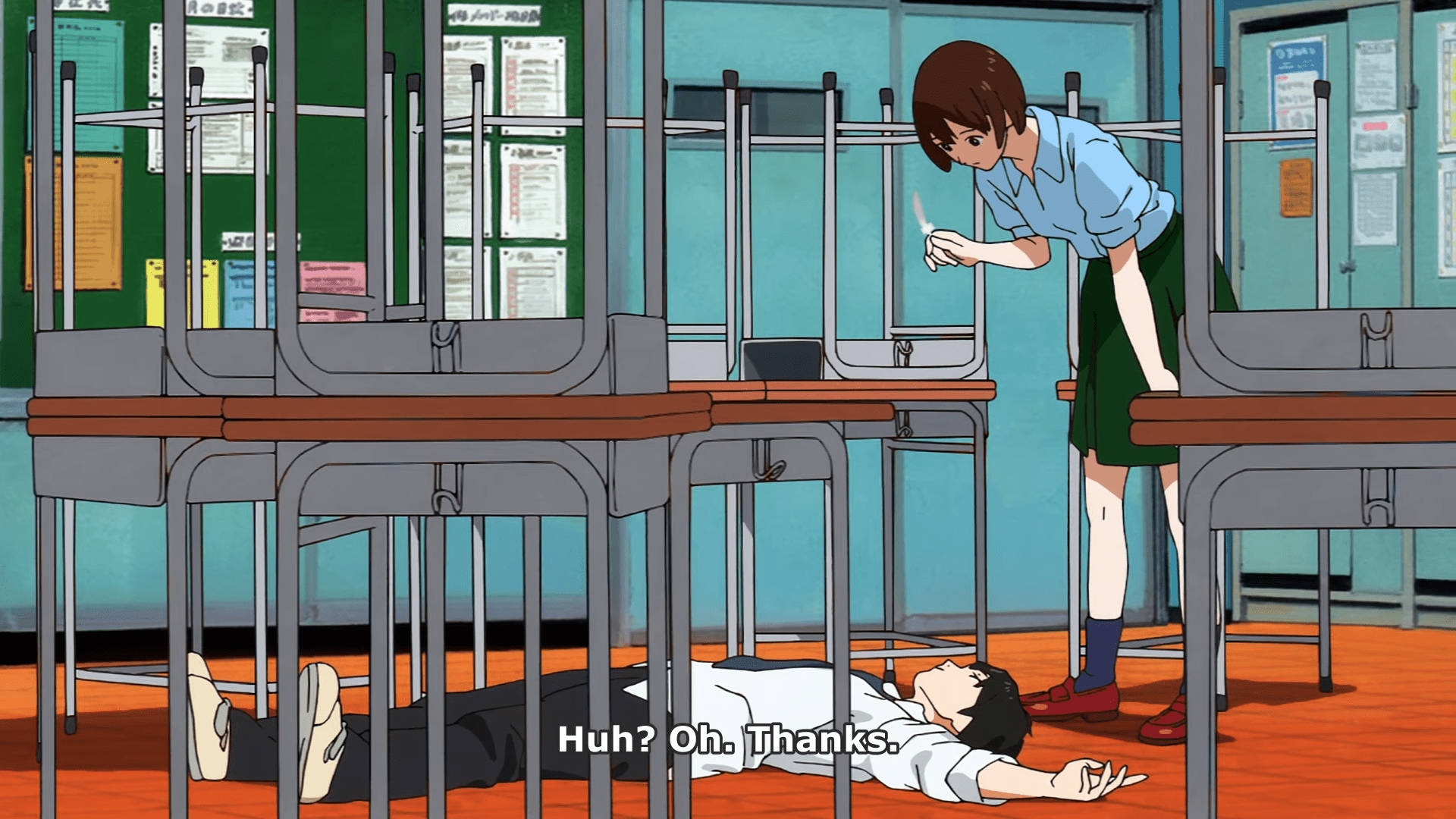 Sonny Boy, classroom, school uniform, Full HD Desktop Wallpaper
