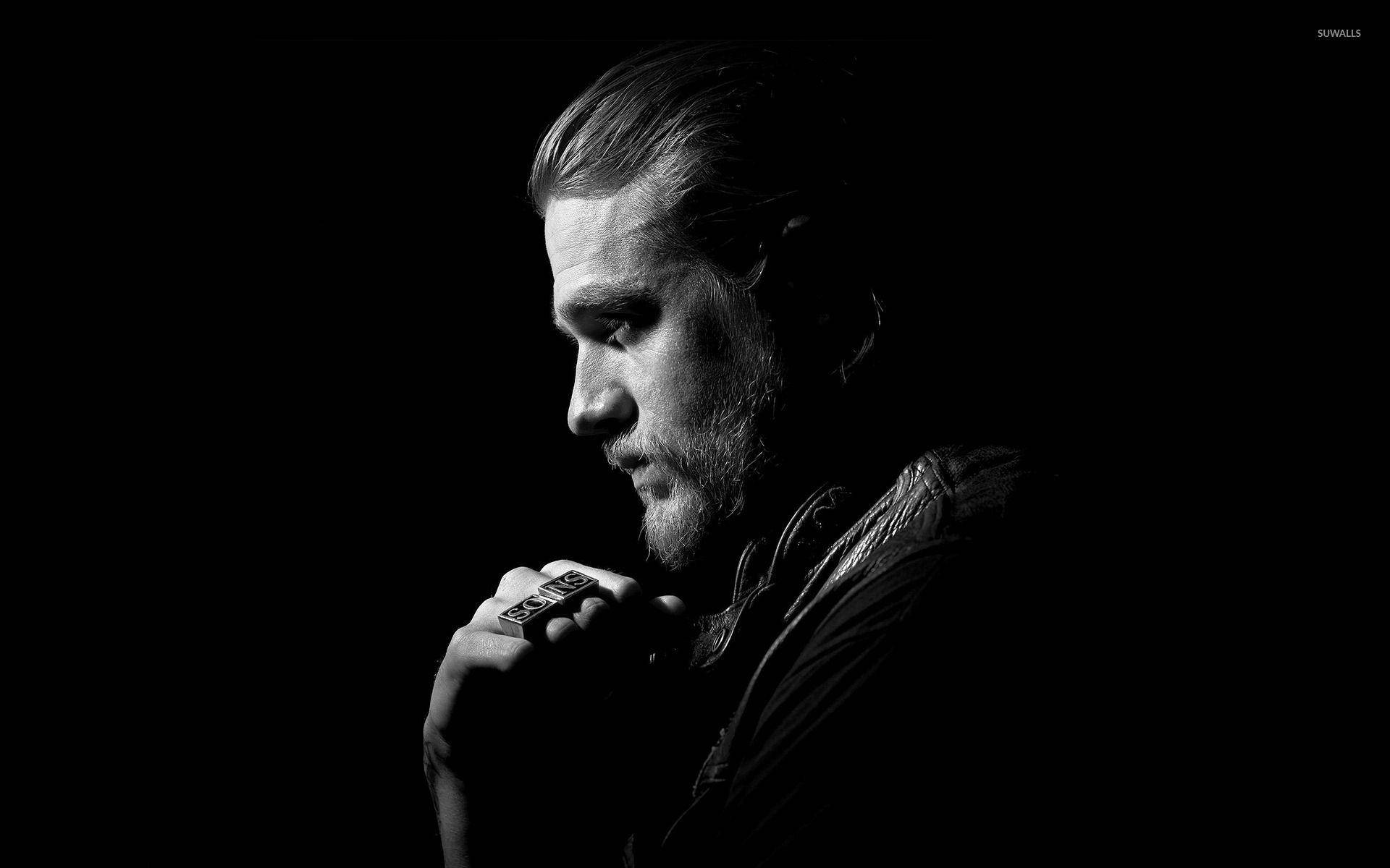 Sons Of Anarchy, beard, leather jacket, Full HD Desktop Wallpaper