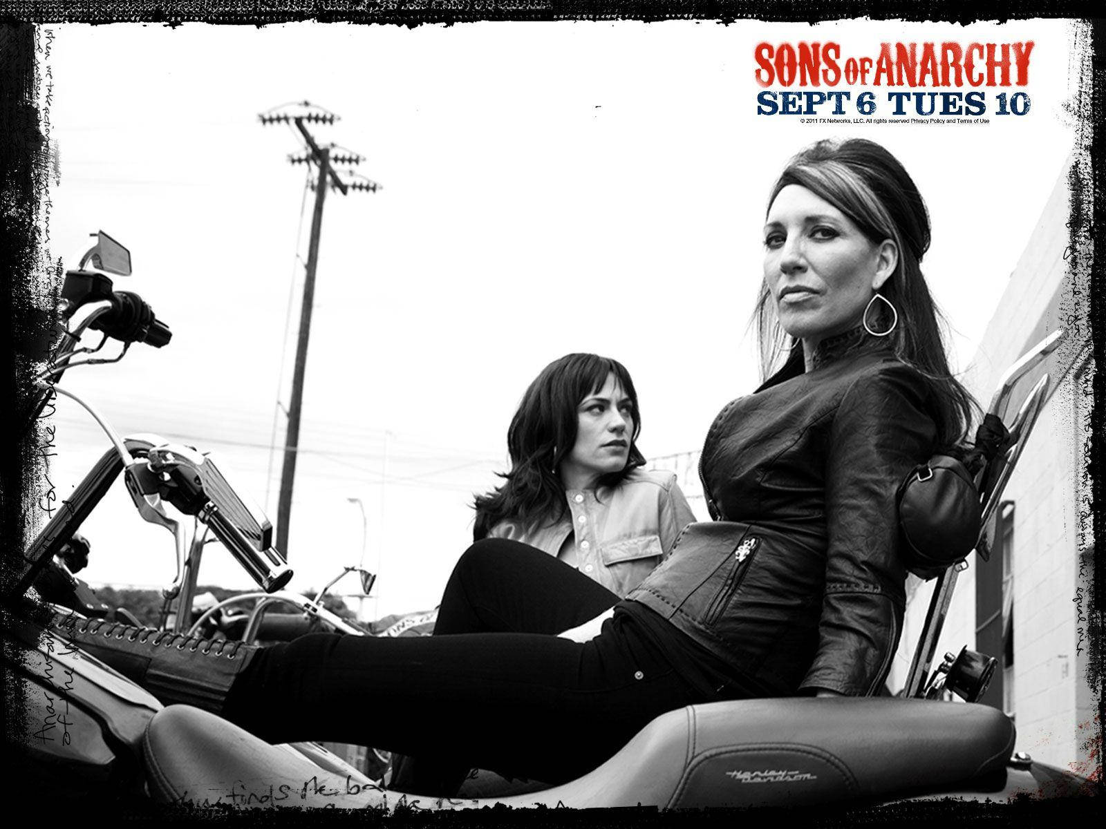 Sons Of Anarchy, leather jackets, motorcycle, HD Desktop Wallpaper