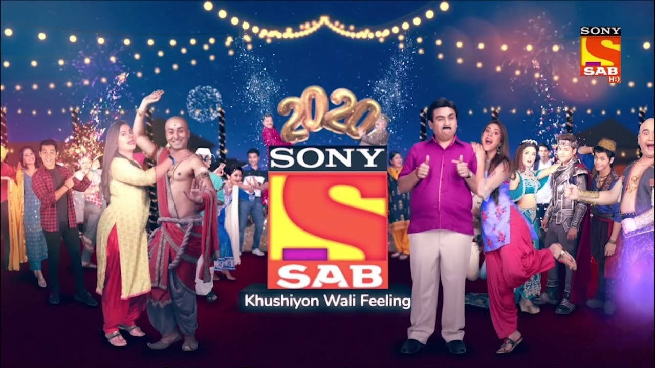 Sony SAB 2020, colorful Indian attire, string lights, HD Desktop Wallpaper