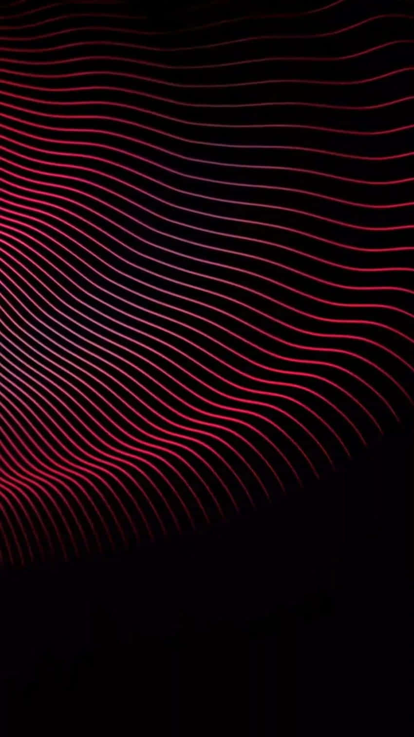 Sony Xperia 4K, glowing red lines, deep black background, HD Phone Wallpaper