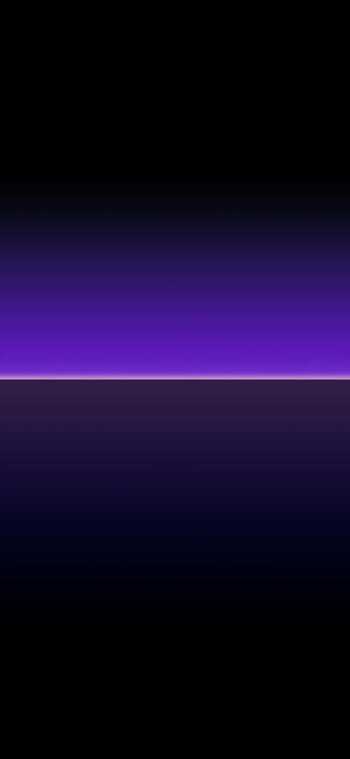 Sony Xperia 4K, glowing purple horizon line, deep black, HD Phone Wallpaper