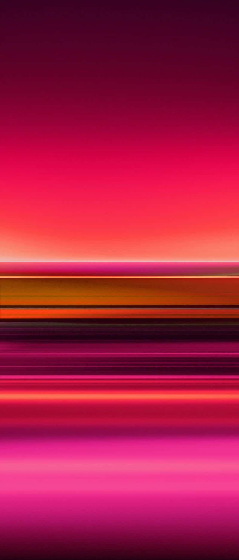 Sony Xperia 4K, pink, orange, HD Phone Wallpaper