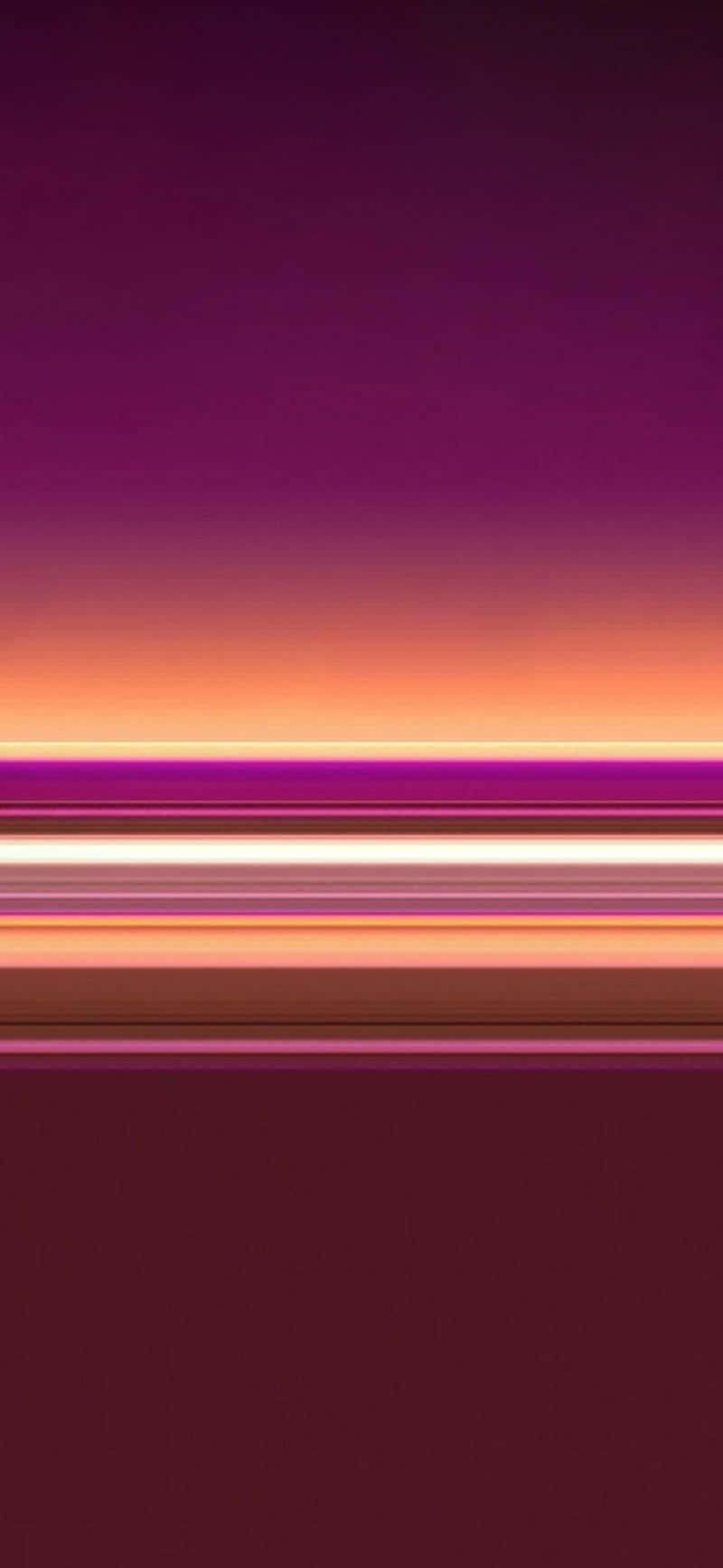 Sony Xperia 4K, sunset, gradient, HD Phone Wallpaper