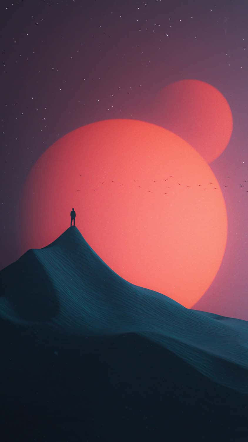 Coast, sunset, dark teal dune, HD Phone Wallpaper