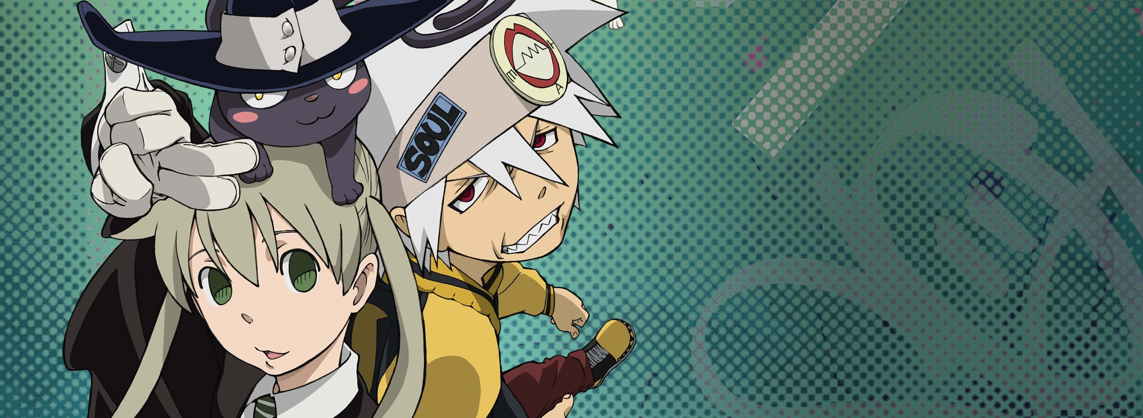 Soul Eater, manga, cat on a hat, 4K Desktop Wallpaper