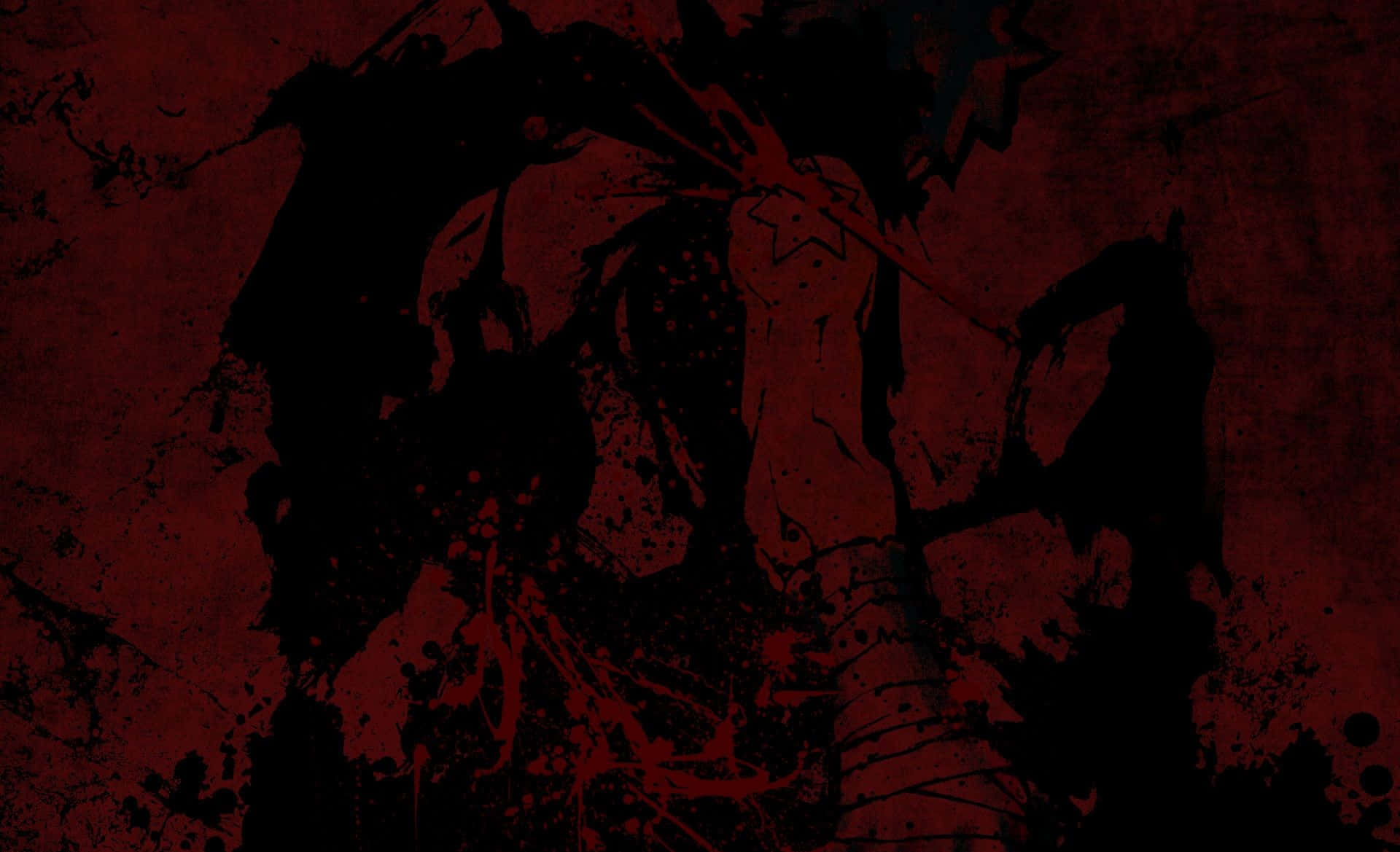 Black Star, Soul Eater, deep red, Full HD Desktop Wallpaper