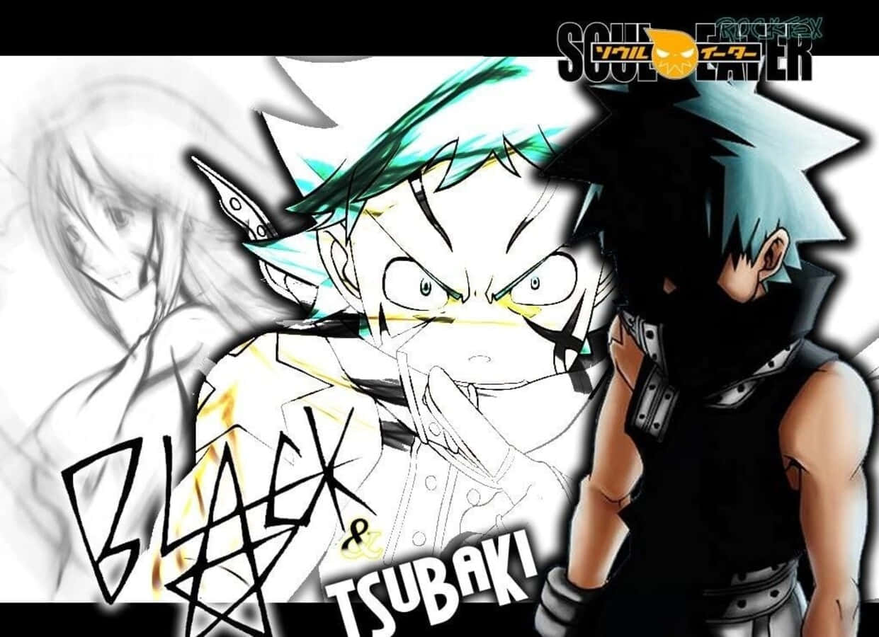 Black Star, Soul Eater, teal hair, SD Desktop Wallpaper