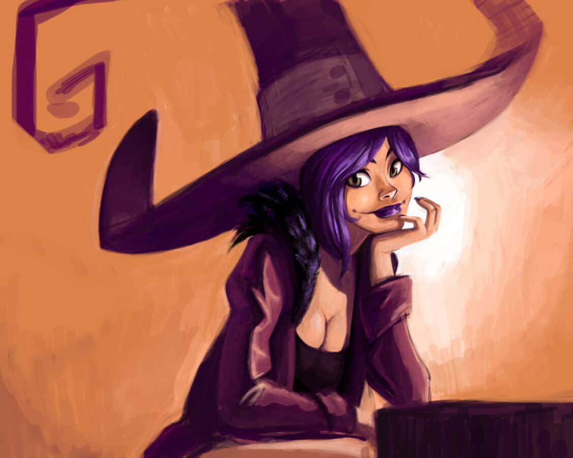 Soul Eater, Blair, purple hair, SD Desktop Wallpaper