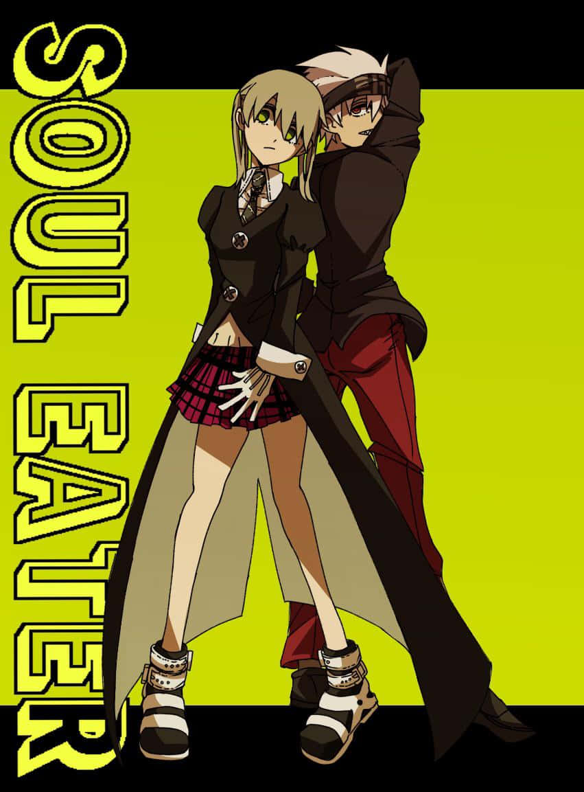 Soul Eater, anime characters, school uniforms, SD Phone Wallpaper