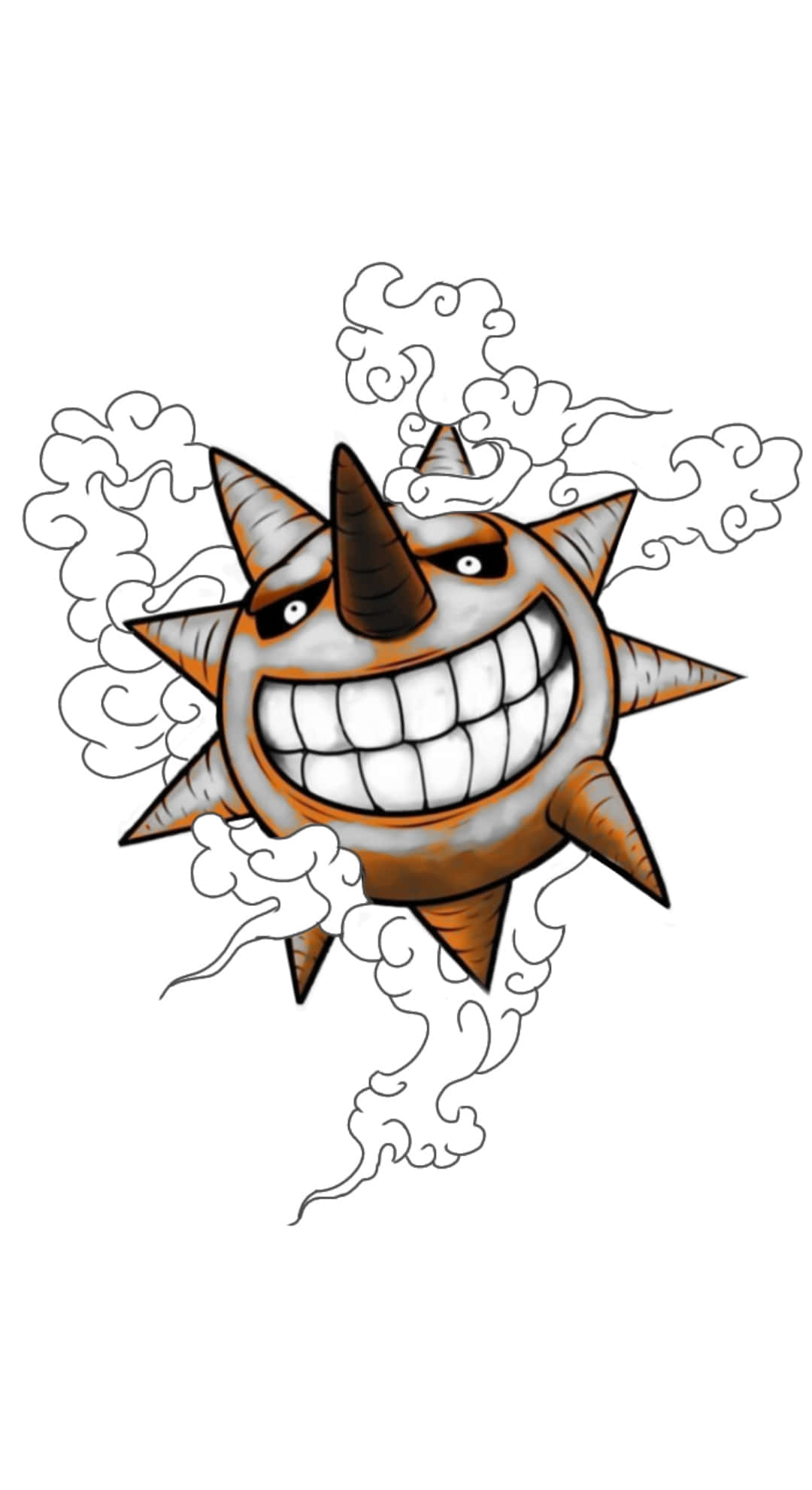 Soul Eater, Sun Character, spiked sun, Full HD Phone Wallpaper