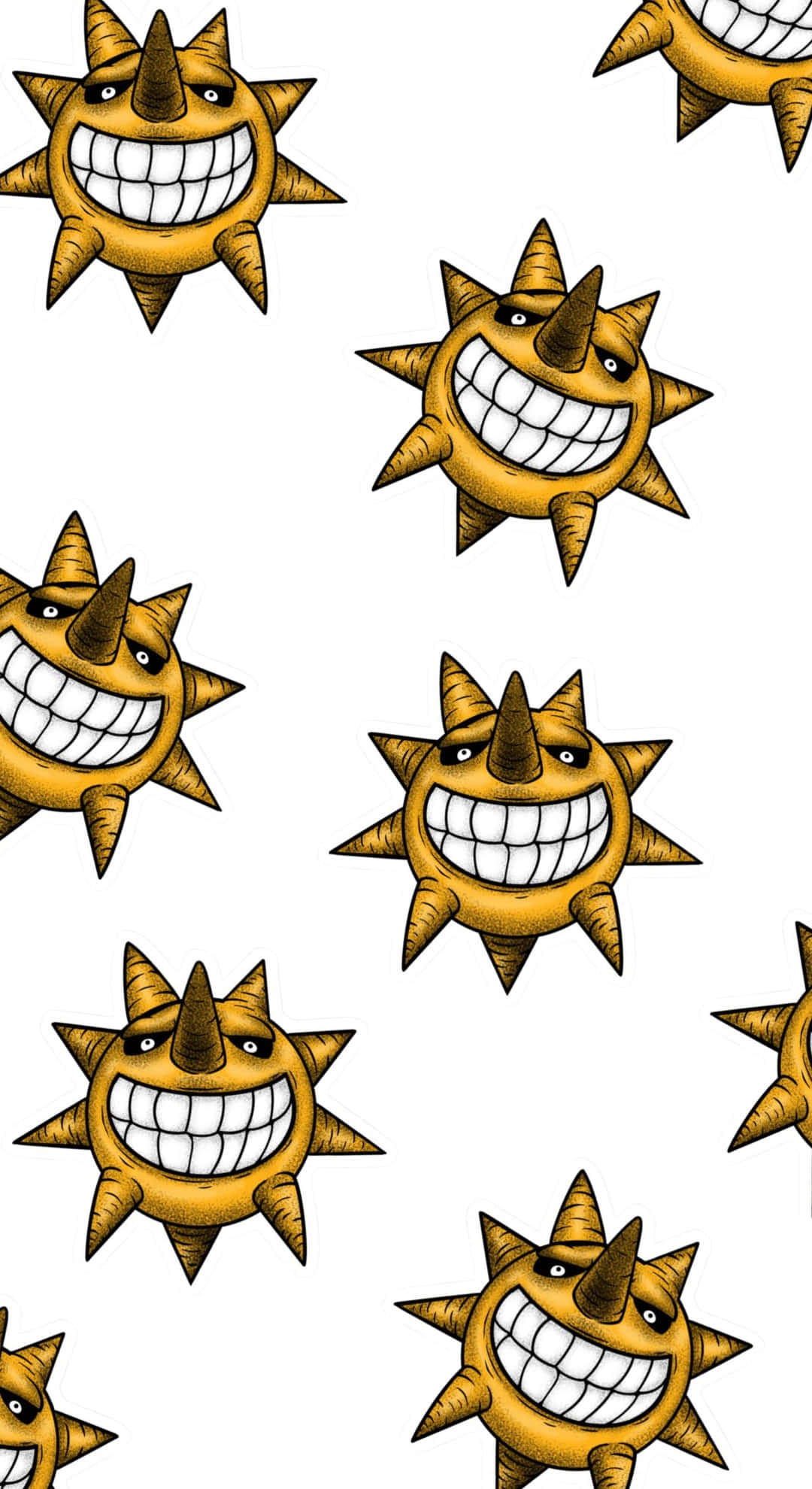 Soul Eater, sun pattern, cartoon suns, Full HD Phone Wallpaper