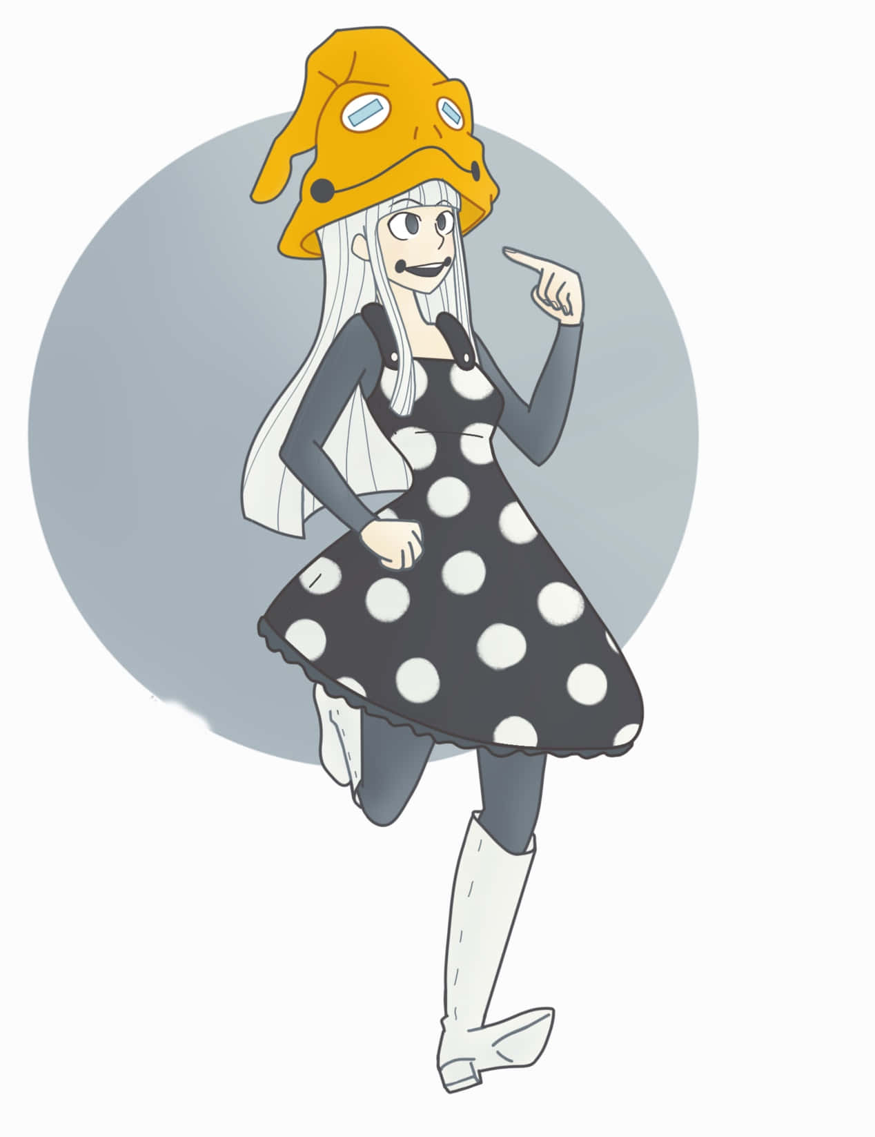 Eruka Frog, Soul Eater, yellow squid helmet, HD Phone Wallpaper