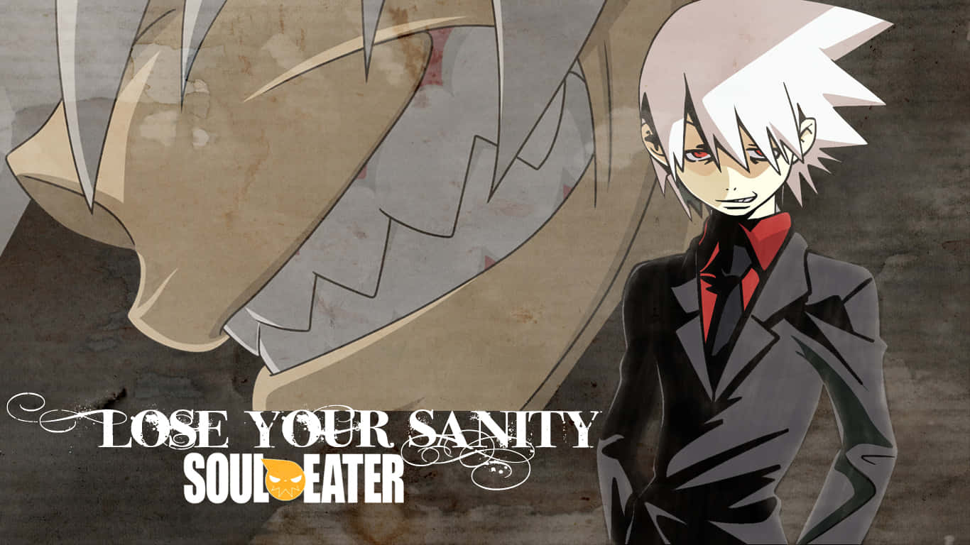 Soul Eater Manga, white-haired anime character, black suit, HD Desktop Wallpaper