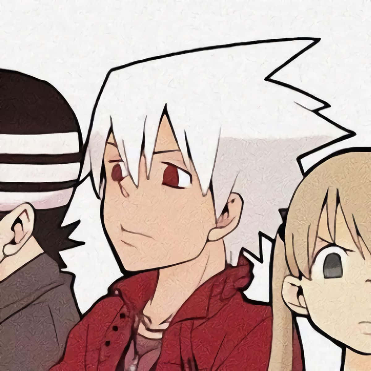 Soul Eater, anime characters, distinct hair colors, SD Desktop Wallpaper