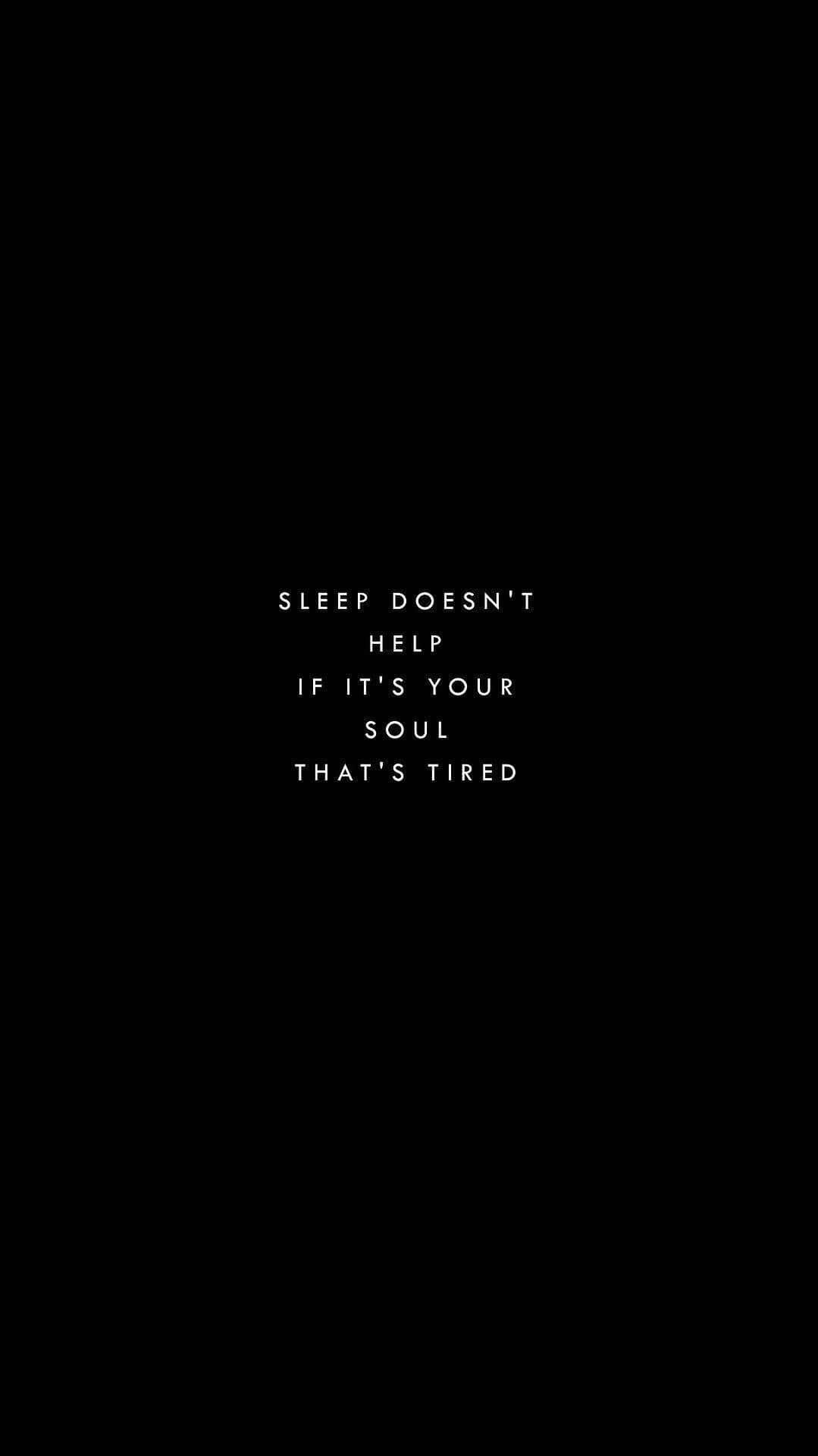 Soulful, black wallpaper, white text, Full HD Phone Wallpaper