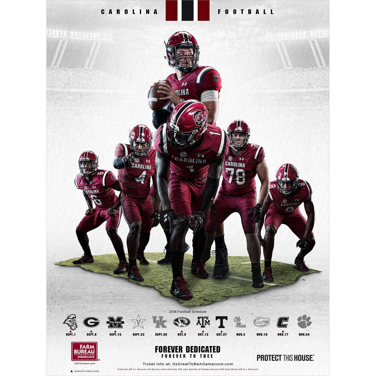 South Carolina Gamecocks, maroon uniforms, grass patch, HD Desktop Wallpaper