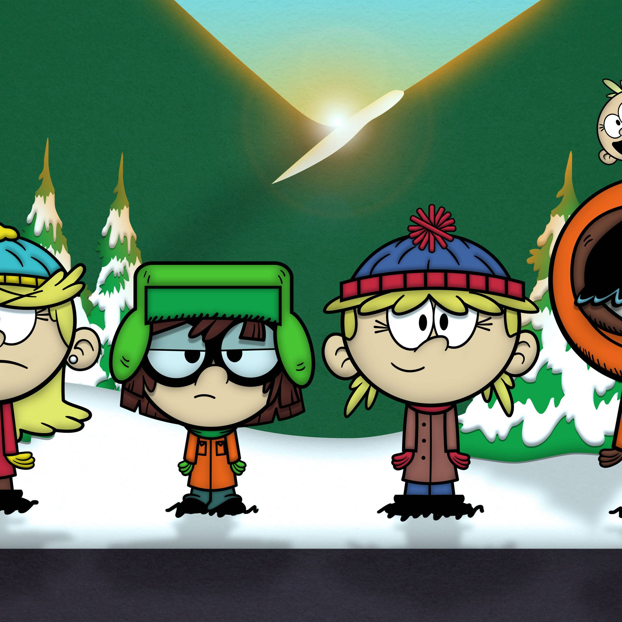 South Park, Christmas Season, snow, Full HD Desktop Wallpaper
