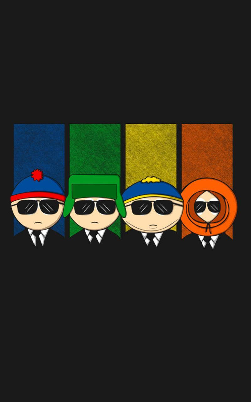 South Park, sunglasses, winter hats, HD Phone Wallpaper