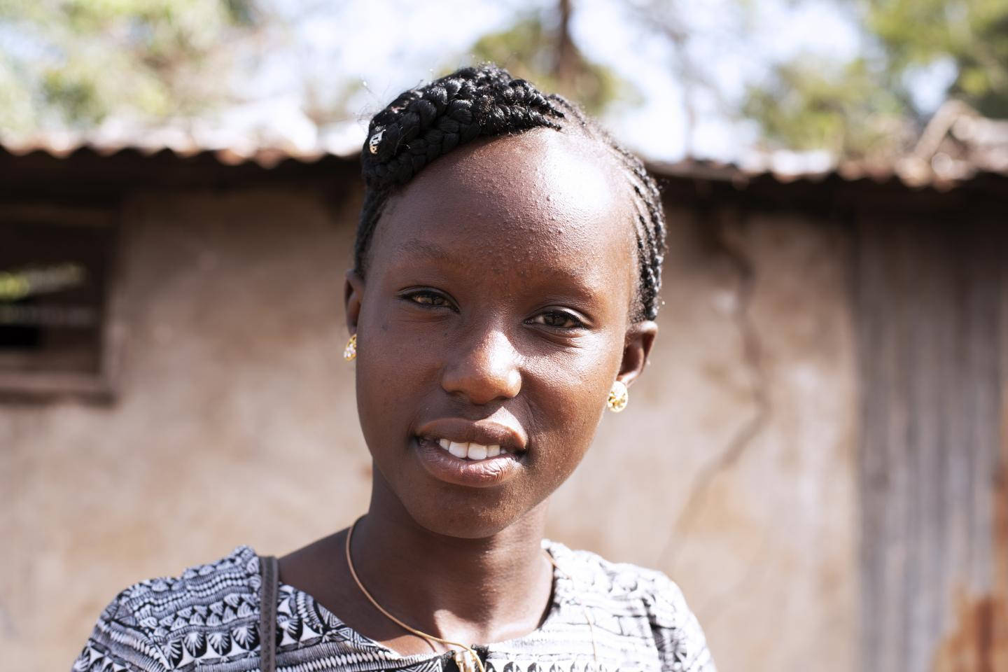 South Sudan, woman, braided hair, HD Desktop Wallpaper