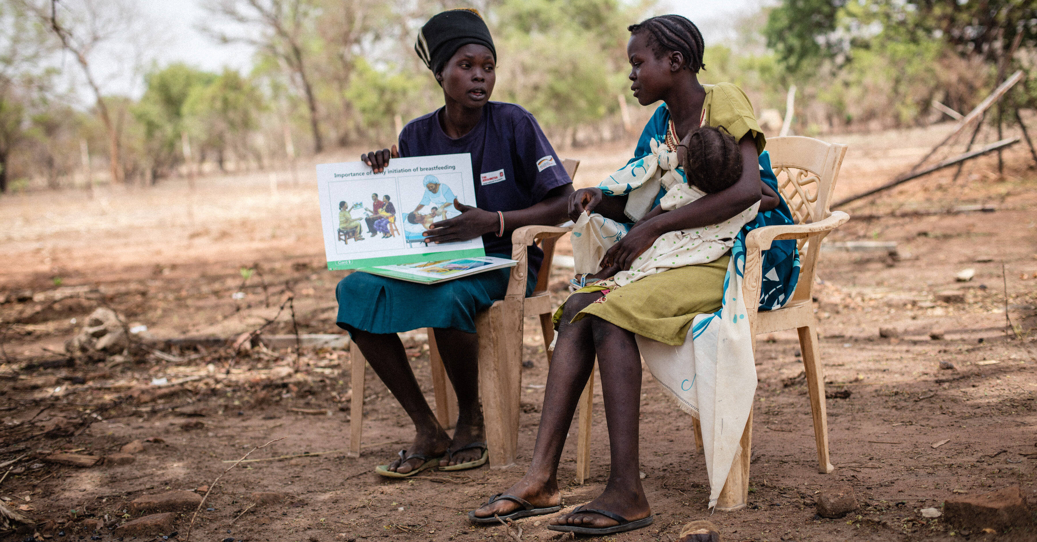 South Sudan, women, outdoors, 2K Desktop Wallpaper