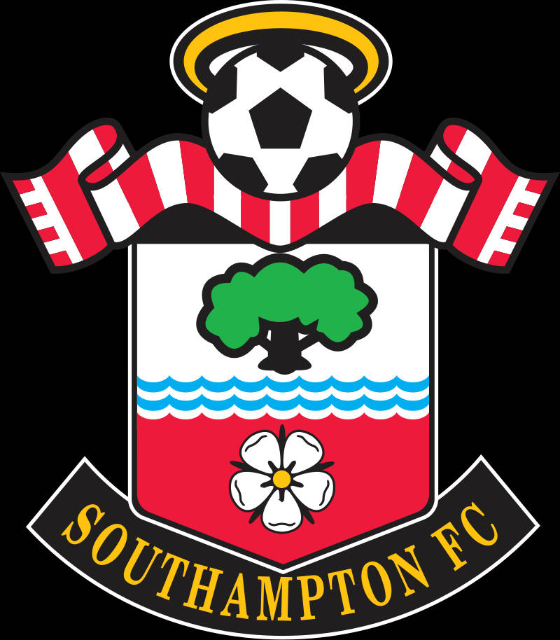 Southampton FC, logo, white, SD Phone Wallpaper