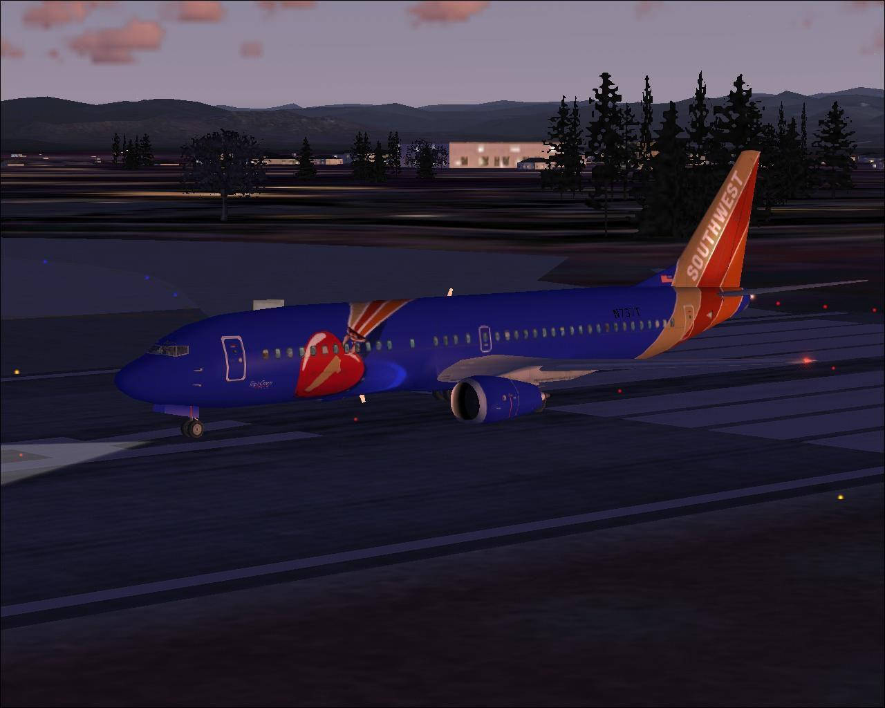 Southwest Airlines, airplane, runway, HD Desktop Wallpaper
