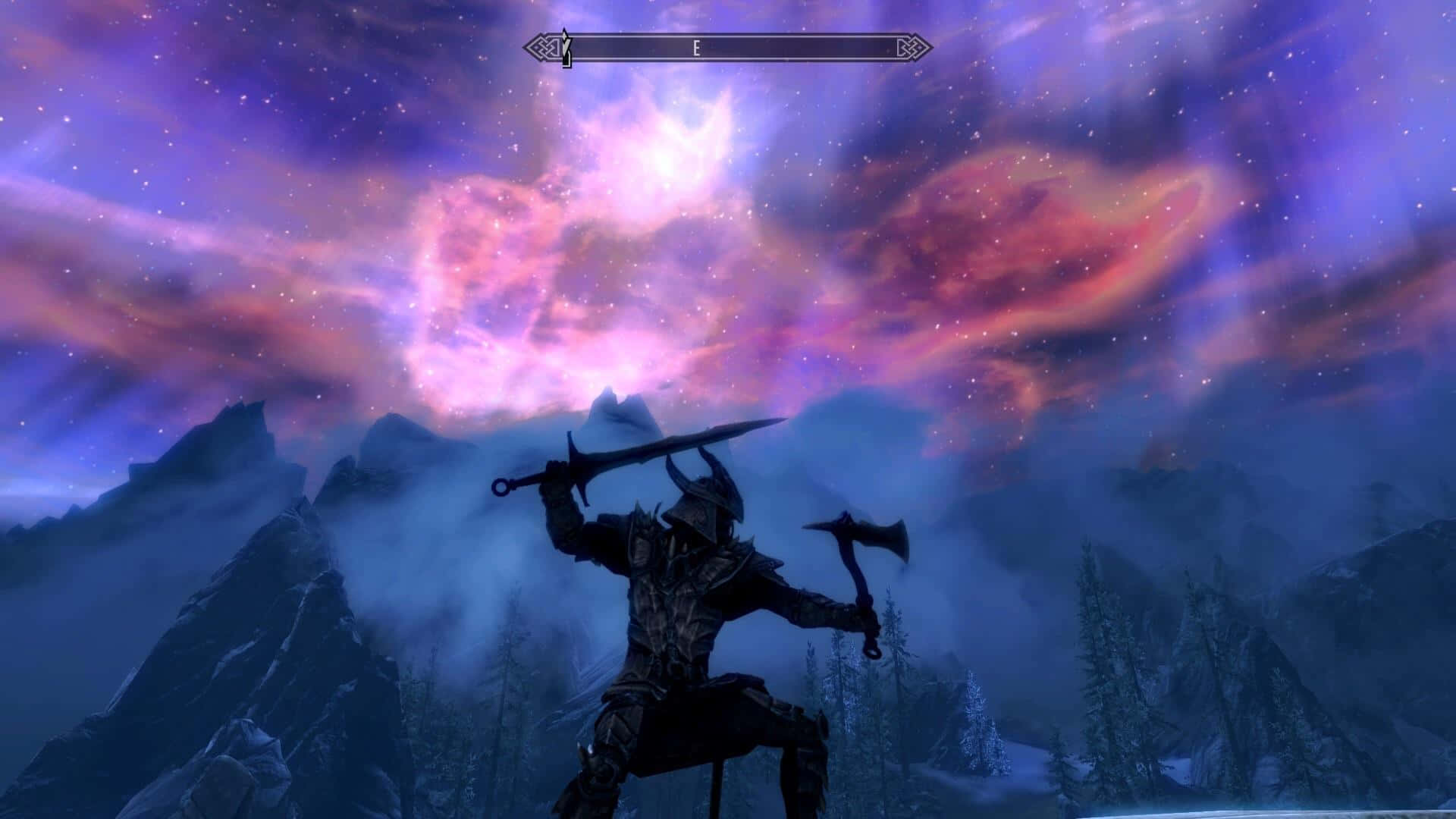 Sovngarde, 1920 x 1080, dark armored warrior, Full HD Desktop Wallpaper