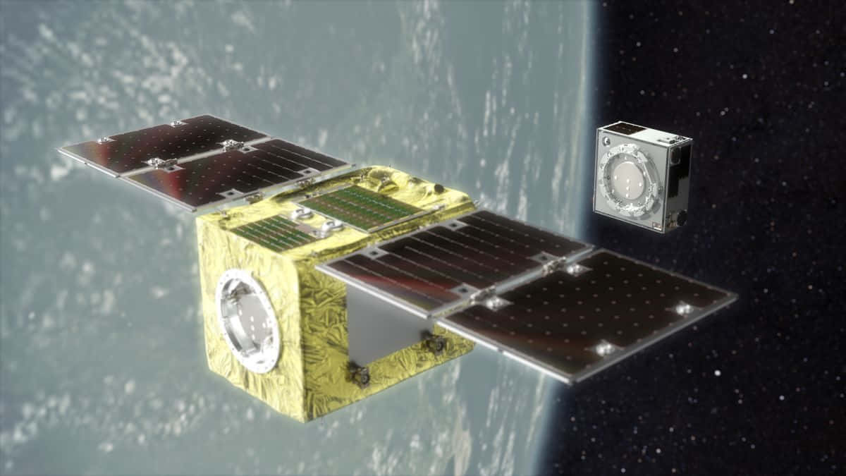 Space Debris, satellite, solar panels, SD Desktop Wallpaper