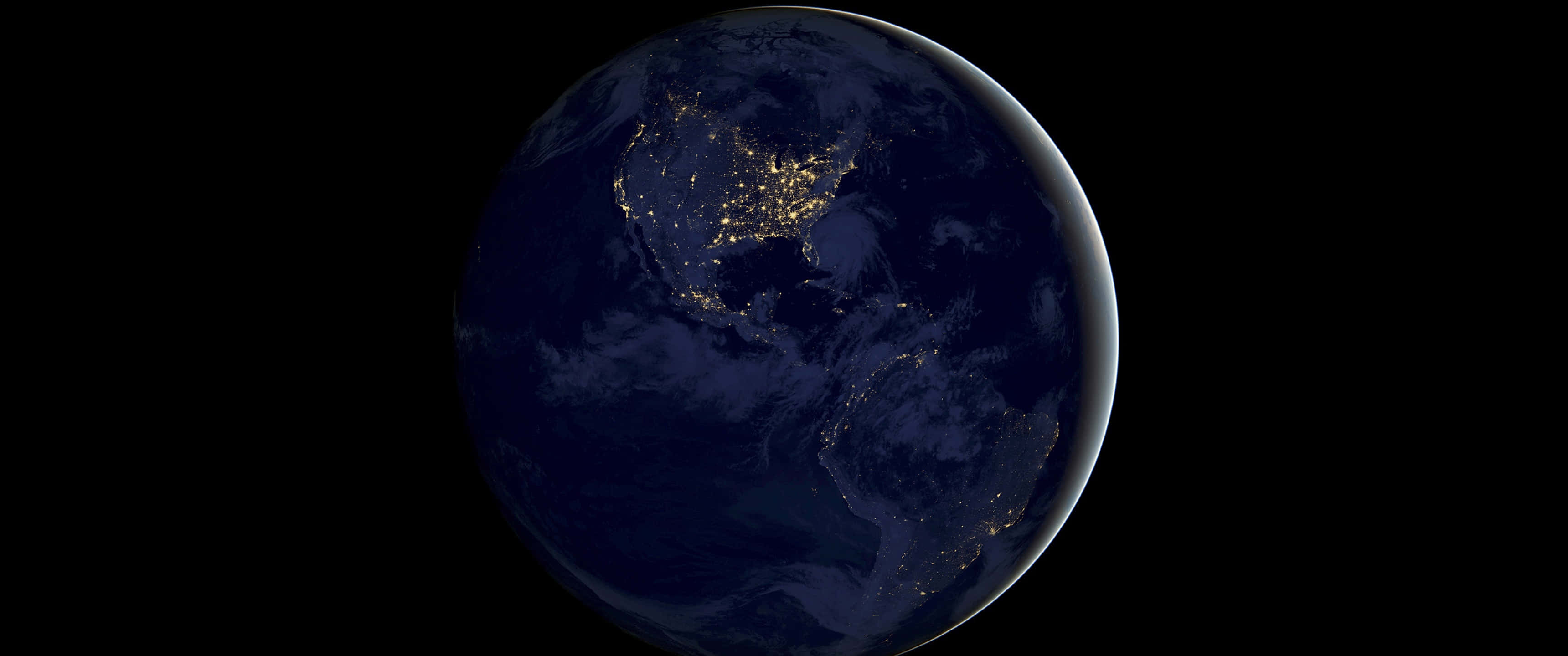 Space iPad, 3440 x 1440, Earth, 2K Desktop Wallpaper