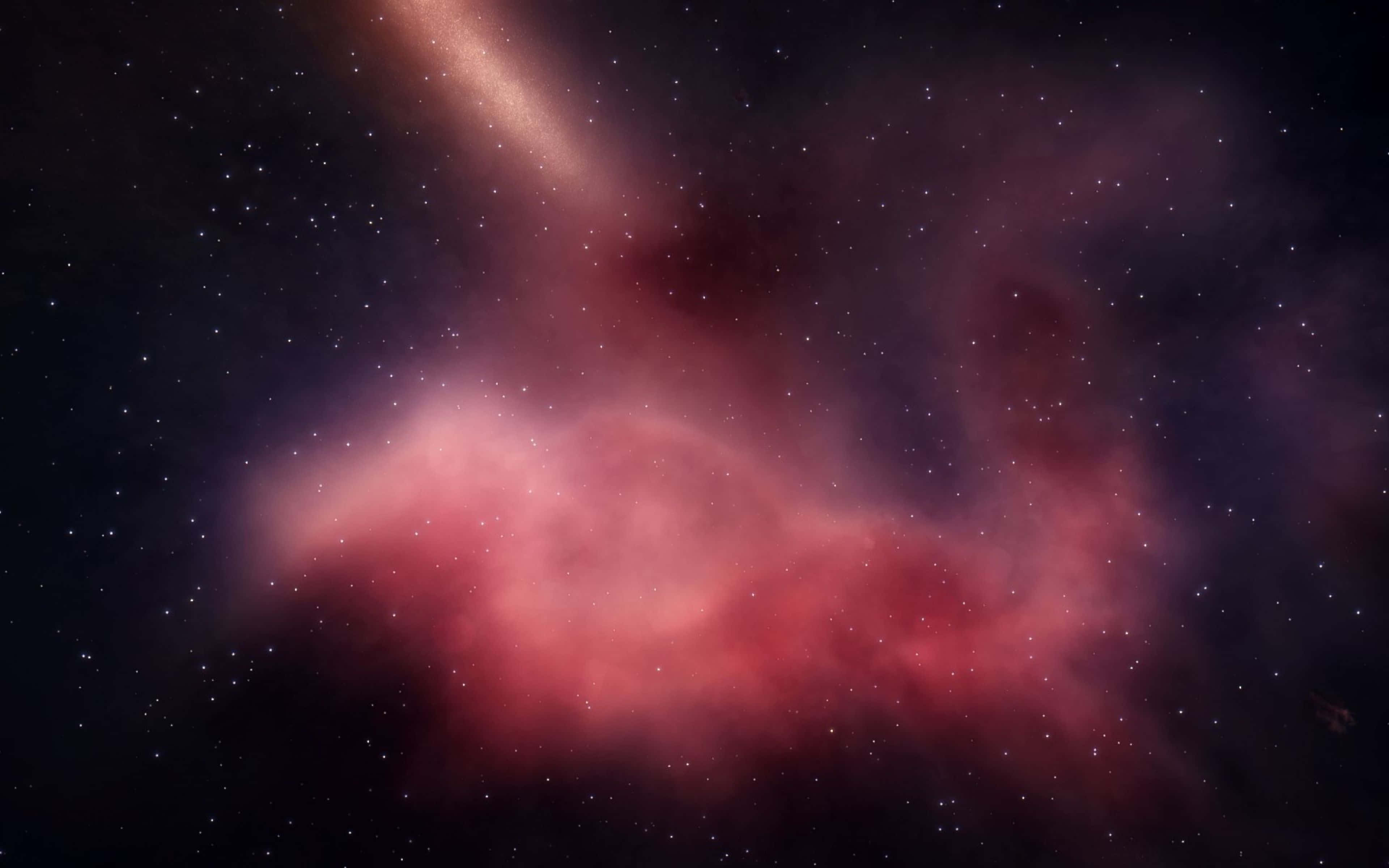 Space Nebula, pink nebula, deep space, 4K Desktop Wallpaper