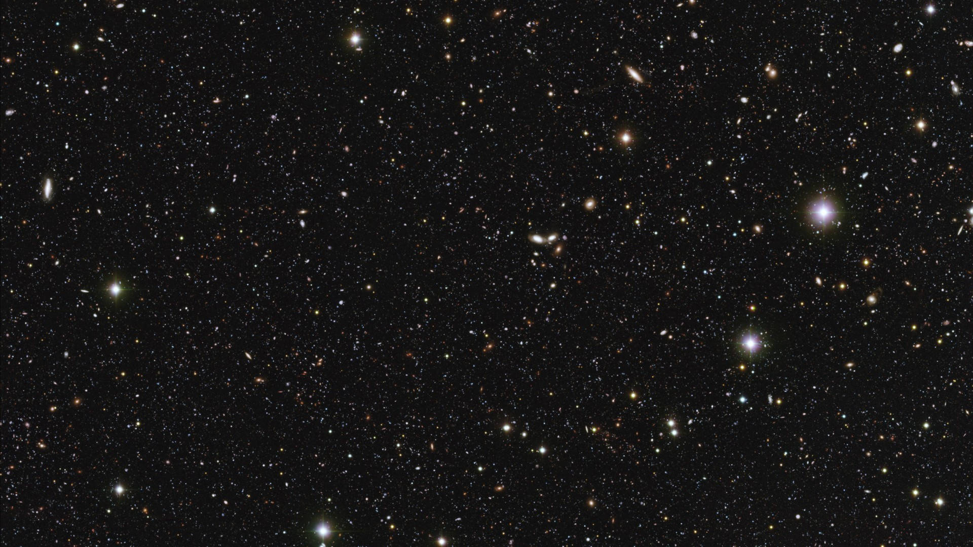 Starry Space PC, deep space, countless stars, Full HD Desktop Wallpaper