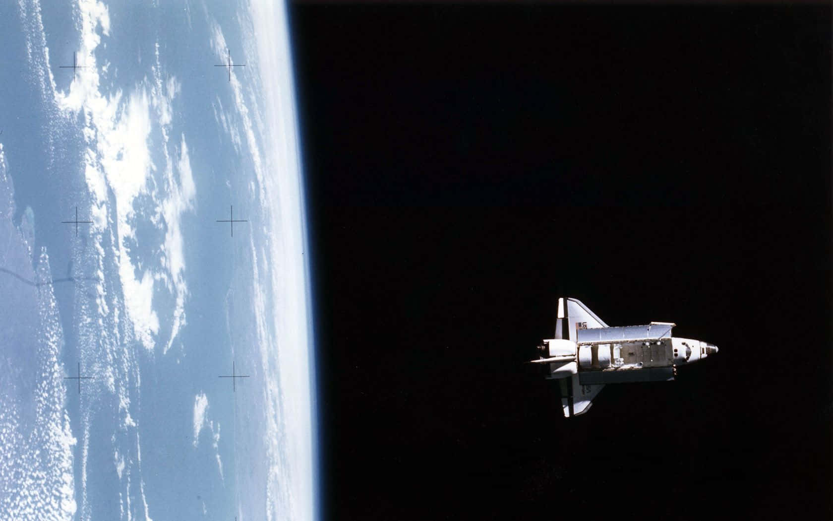 space shuttle, Earth, blue oceans, HD Desktop Wallpaper