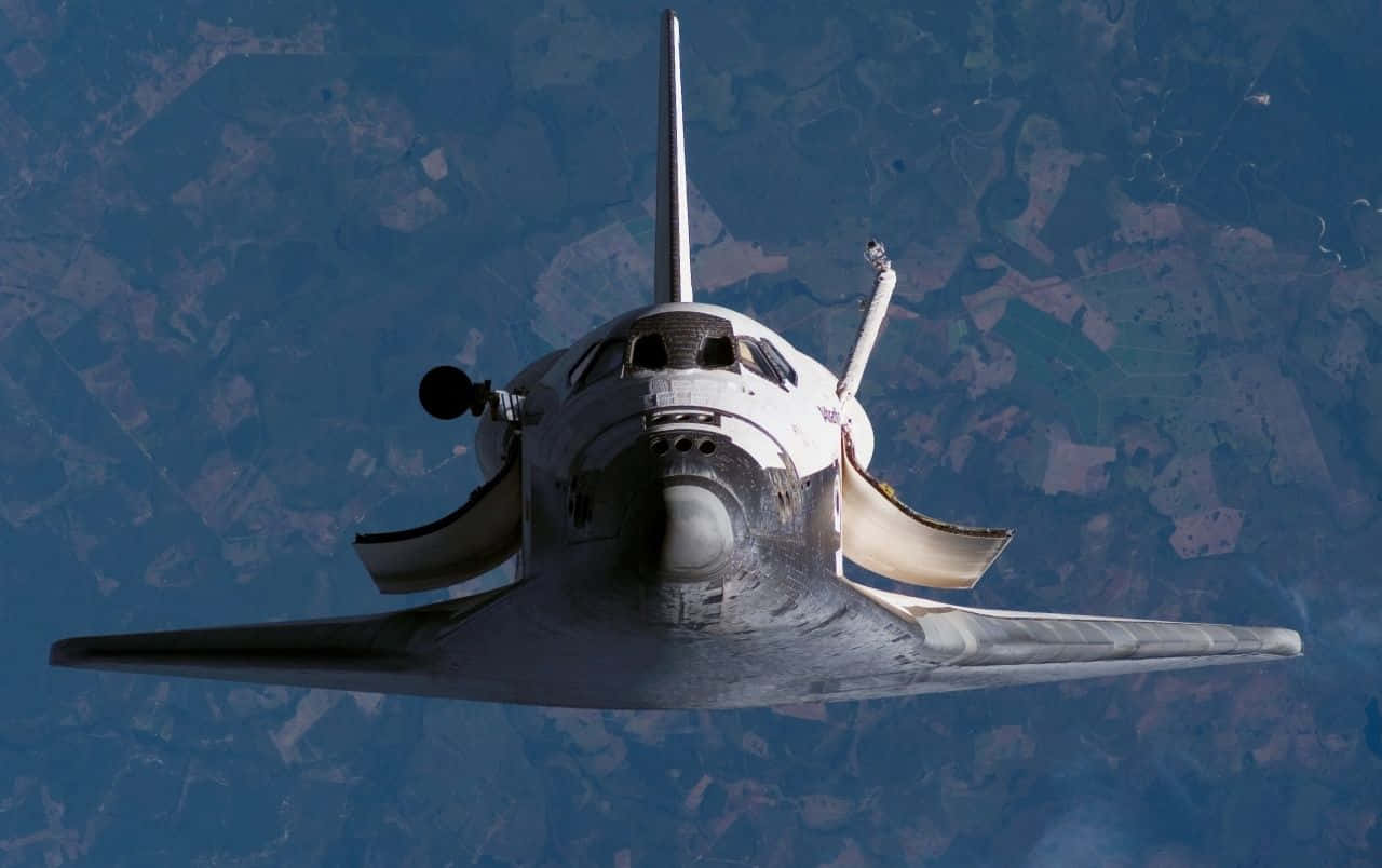 Space Shuttle, Earth, blue, HD Desktop Wallpaper