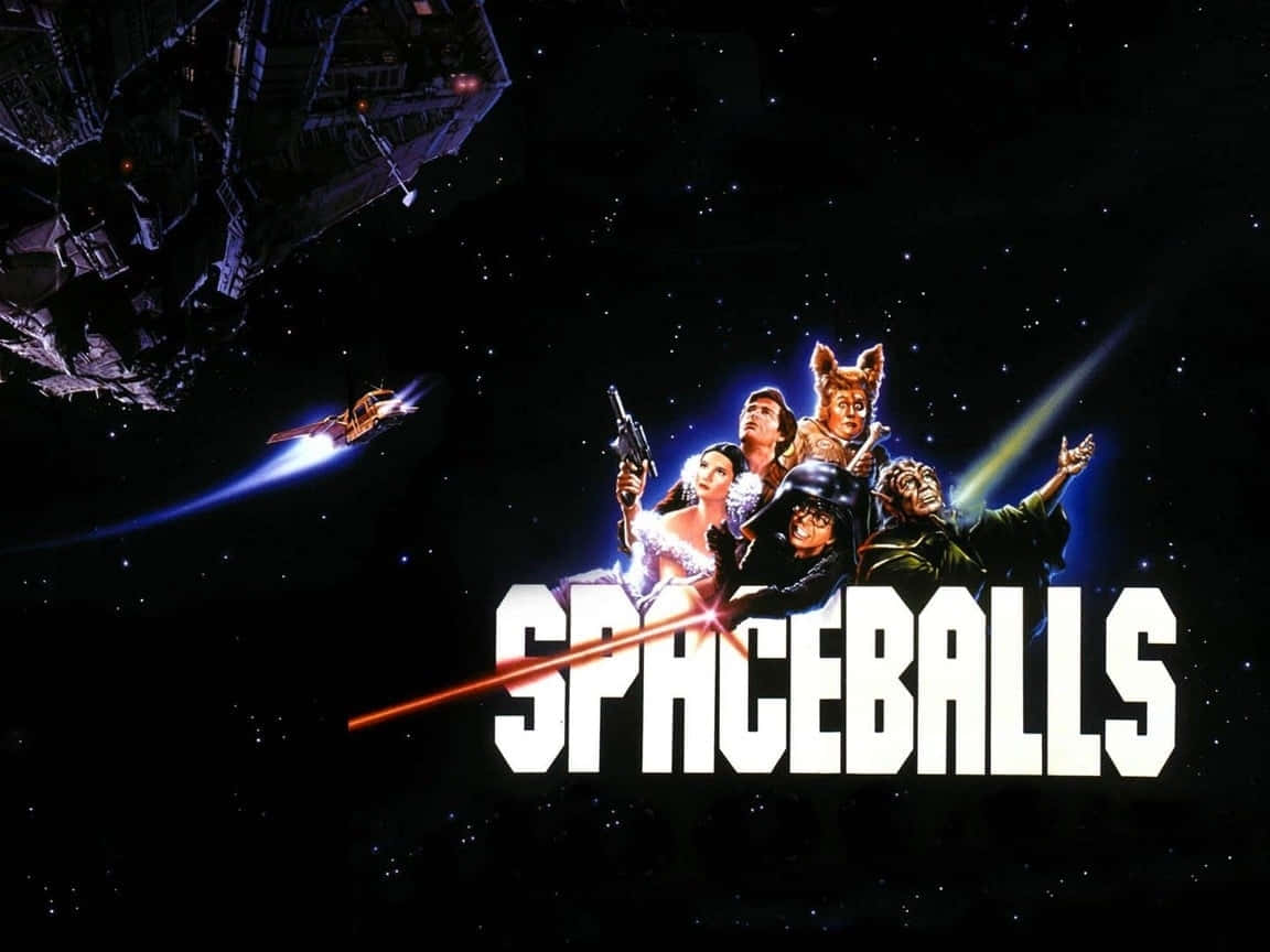 Spaceballs, space opera, spaceship, SD Desktop Wallpaper