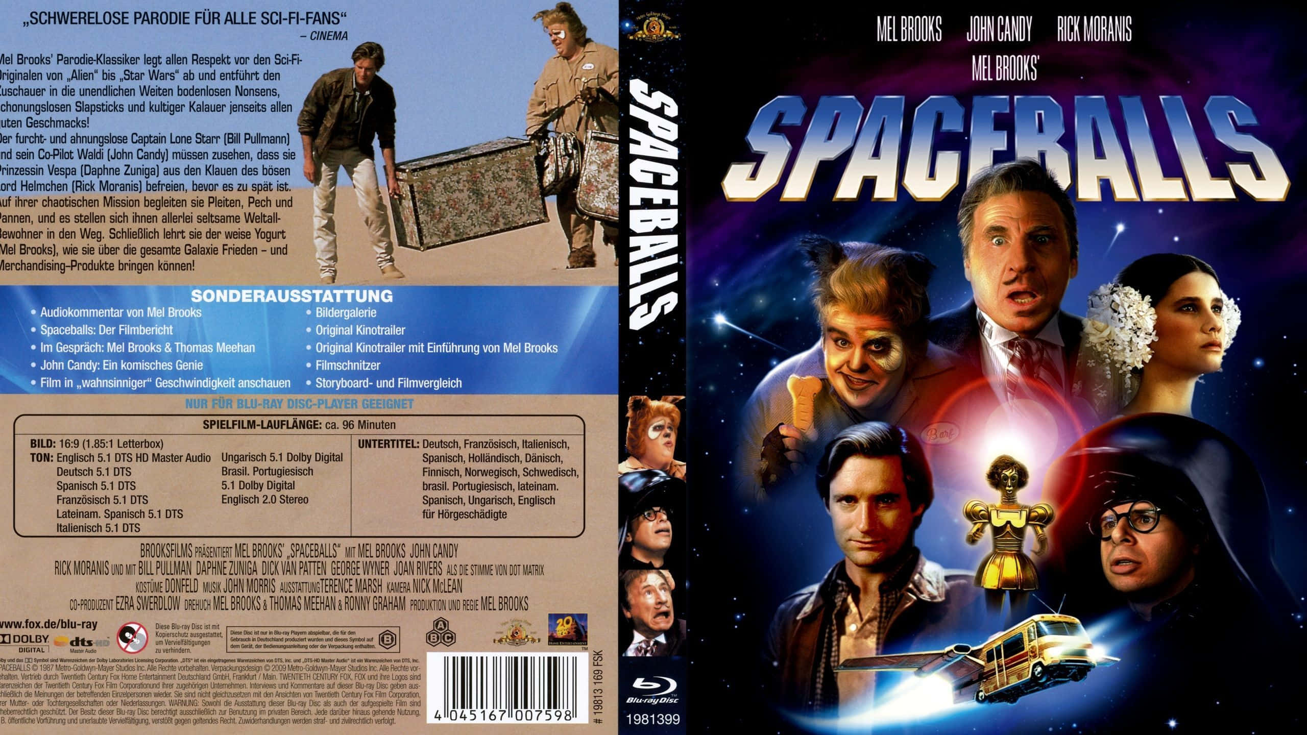 Spaceballs, starry cosmic backdrop, space costumes, 2K Desktop Wallpaper