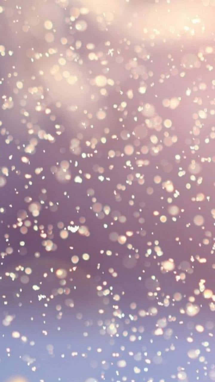 purple, pink, snowflakes, HD Phone Wallpaper