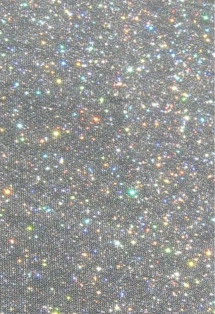 black fabric, multi colored stars, shimmering multicolored glitter particles, SD Phone Wallpaper
