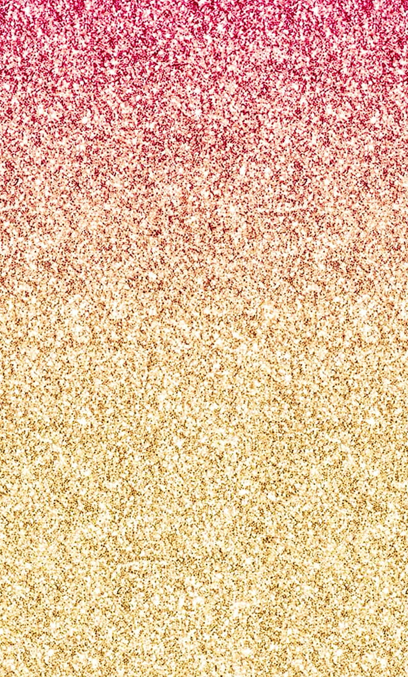 yellow glitter, pink to gold glitter, shimmering textured background, HD Phone Wallpaper