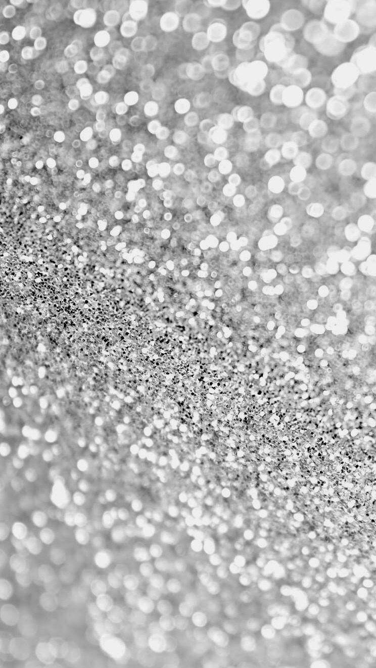 black and silver glitter sparkle iphone, silver glitter, bokeh highlights, HD Phone Wallpaper