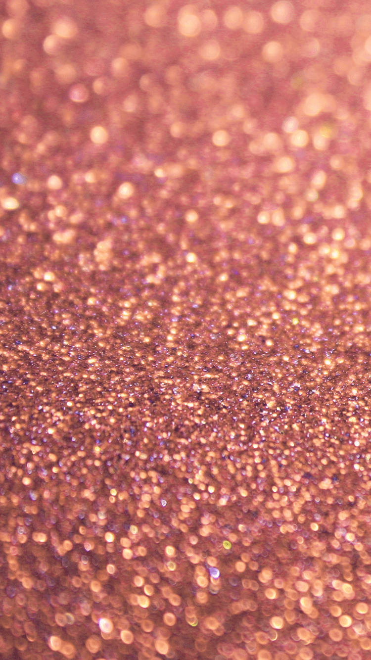 pink and purple glitter sparkle iphone, rose gold glitter, bokeh highlights, HD Phone Wallpaper
