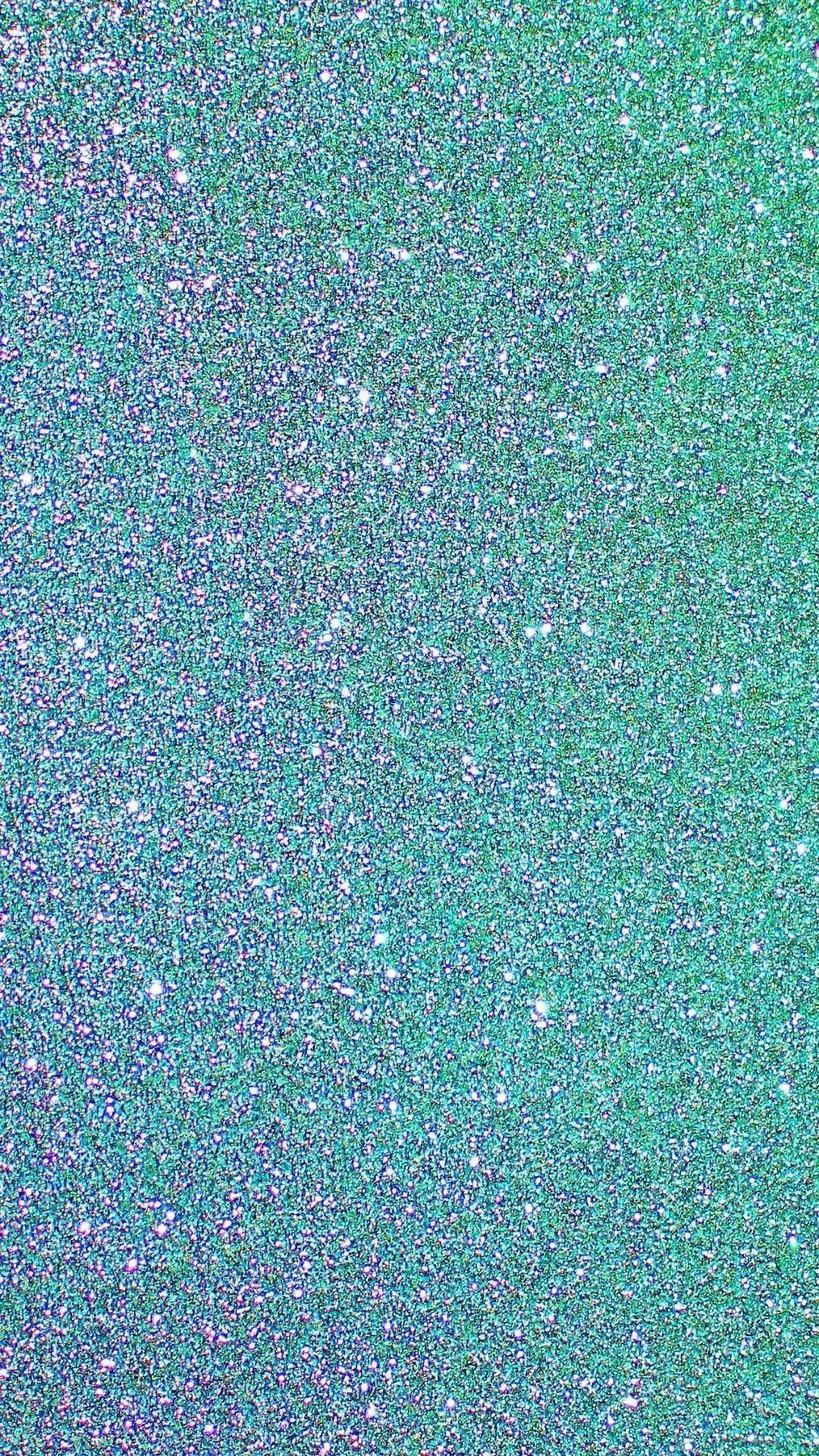 purple and green glitter sparkle iPhone, teal and purple glitter texture, shimmering particles, Full HD Phone Wallpaper